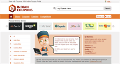 Desktop Screenshot of indiancoupons.info